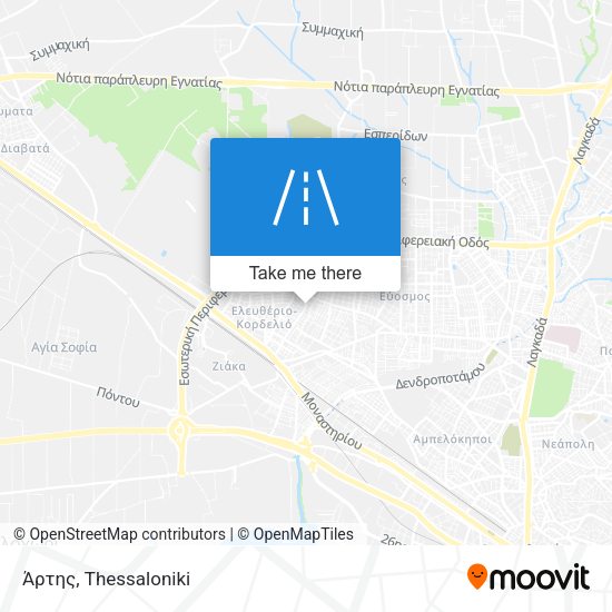 Άρτης map