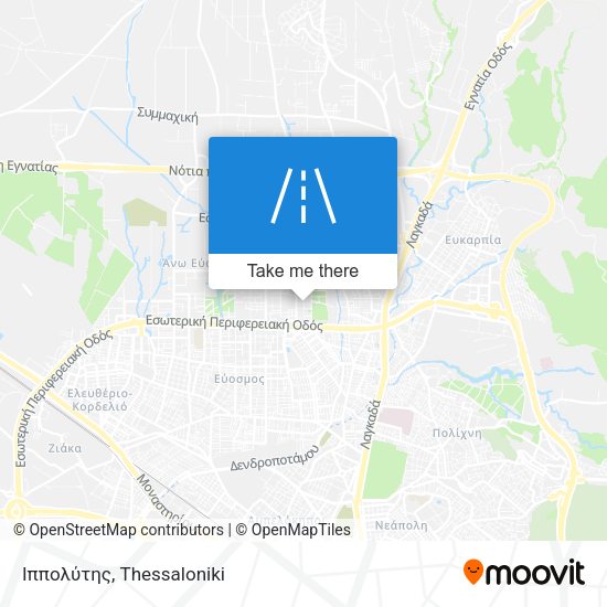 Ιππολύτης map