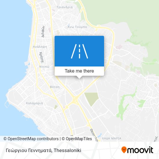 Γεώργιου Γεννηματά map