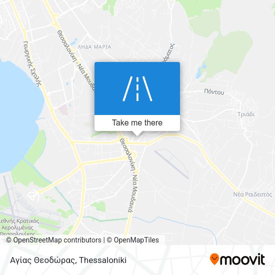 Αγίας Θεοδώρας map