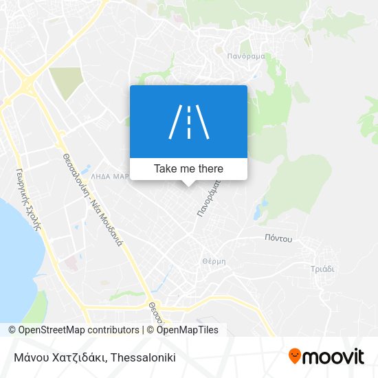 Μάνου Χατζιδάκι map