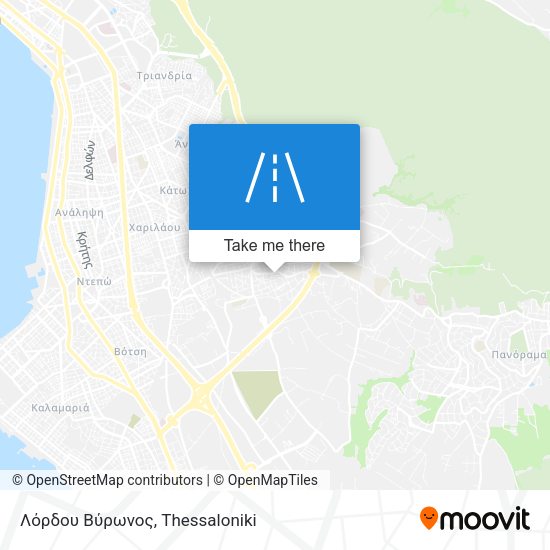 Λόρδου Βύρωνος map