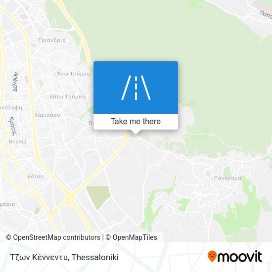 Τζων Κέννεντυ map