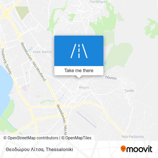 Θεοδώρου Λίτσα map