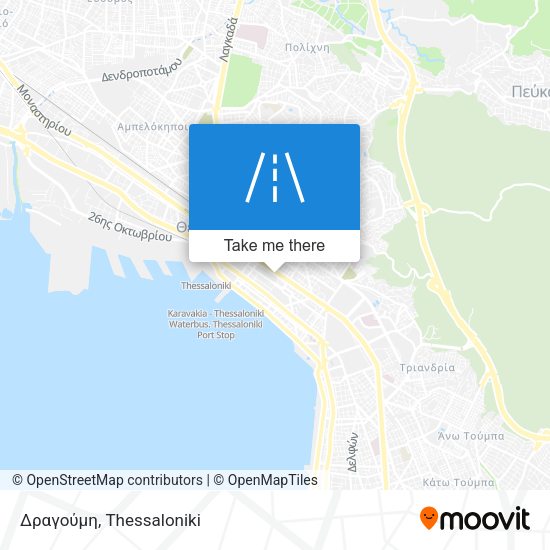 Δραγούμη map
