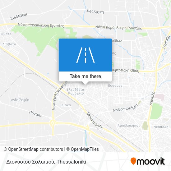 Διονυσίου Σολωμού map