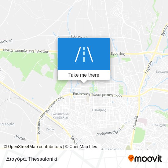 Διαγόρα map