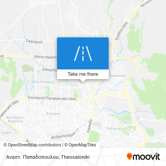 Αναστ. Παπαδοπουλου map