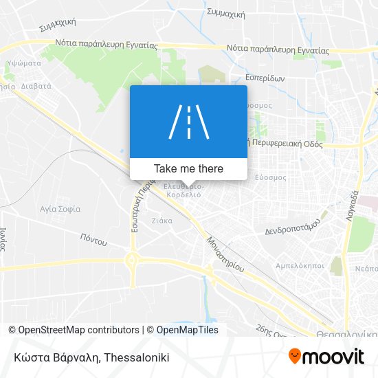 Κώστα Βάρναλη map