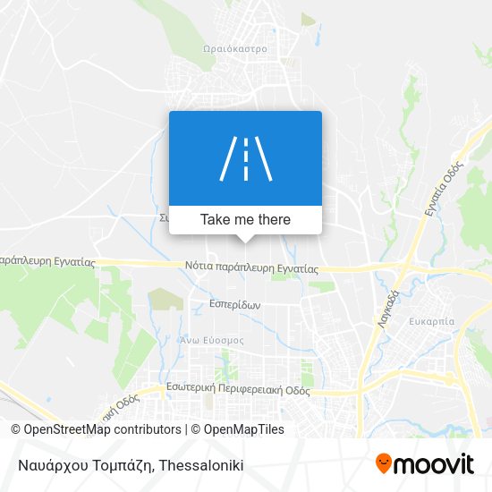Ναυάρχου Τομπάζη map