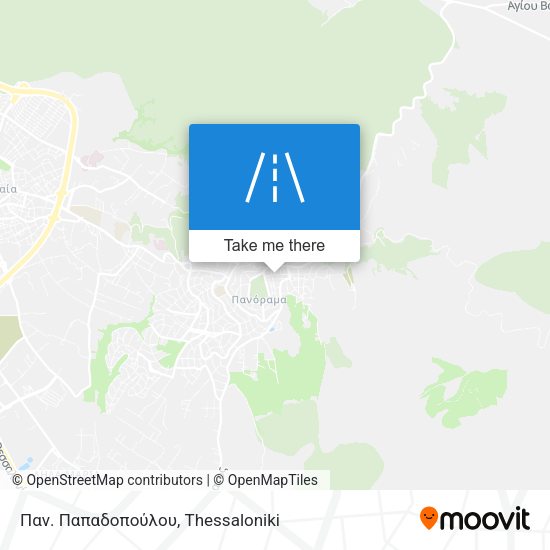 Παν. Παπαδοπούλου map
