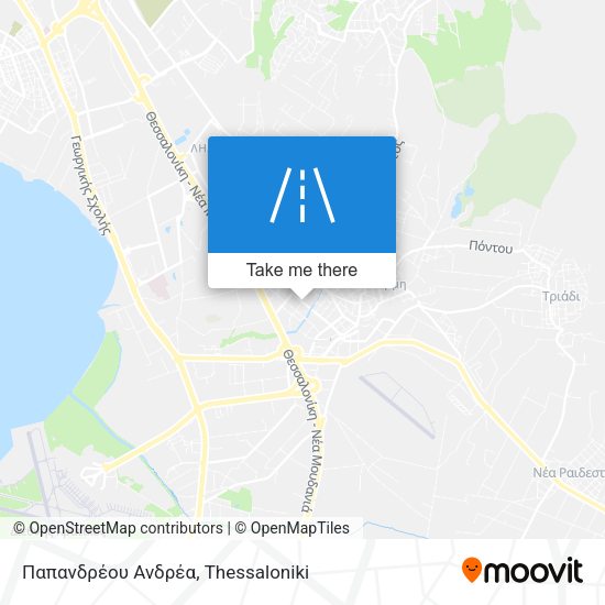 Παπανδρέου Ανδρέα map
