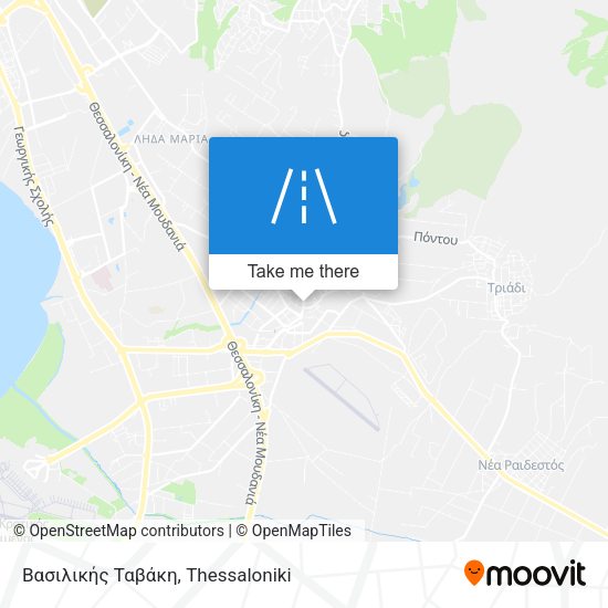 Βασιλικής Ταβάκη map