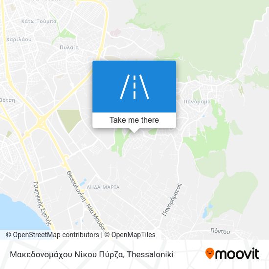 Μακεδονομάχου Νίκου Πύρζα map