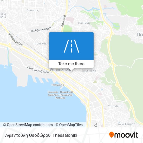 Αφεντούλη Θεοδώρου map