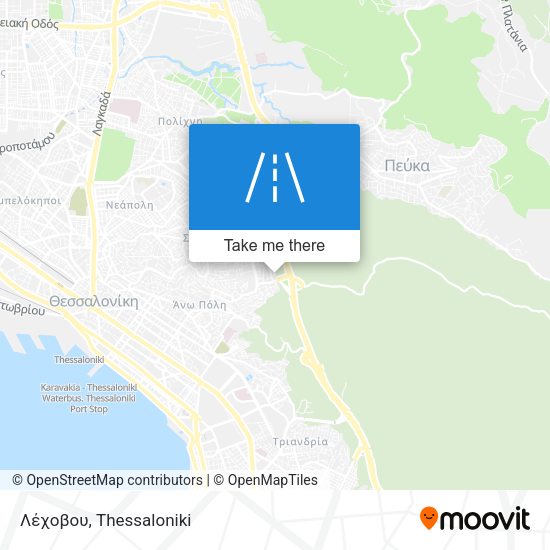 Λέχοβου map