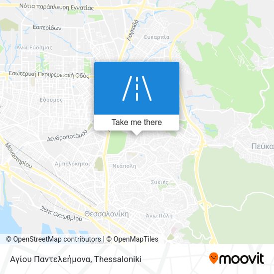 Αγίου Παντελεήμονα map