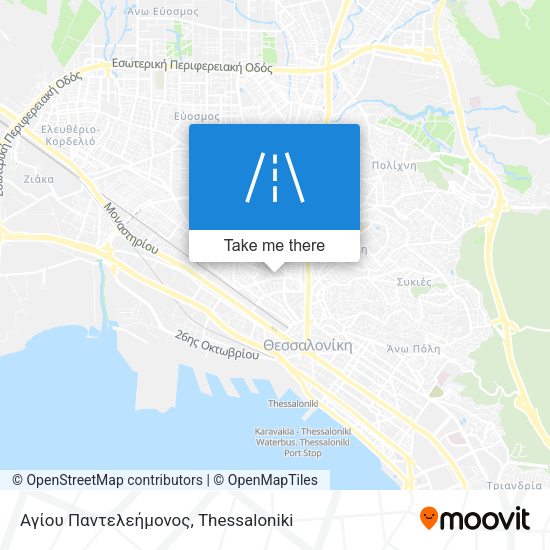 Αγίου Παντελεήμονος map