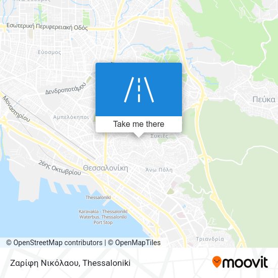 Ζαρίφη Νικόλαου map