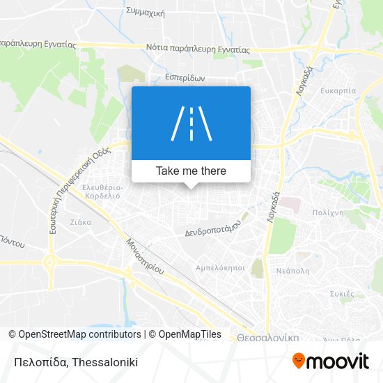 Πελοπίδα map