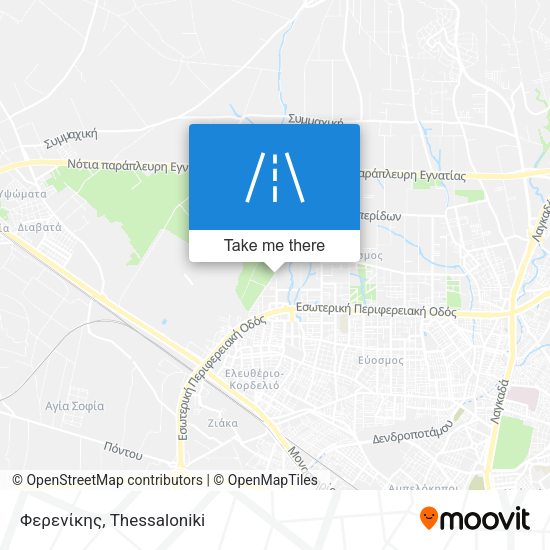 Φερενίκης map