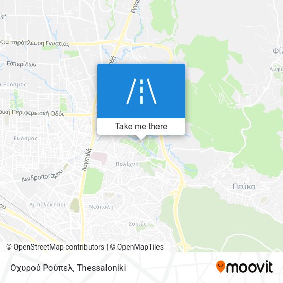 Οχυρού Ρούπελ map