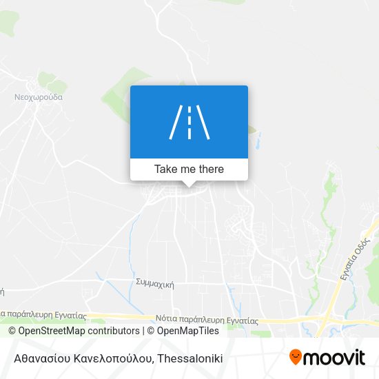 Αθανασίου Κανελοπούλου map