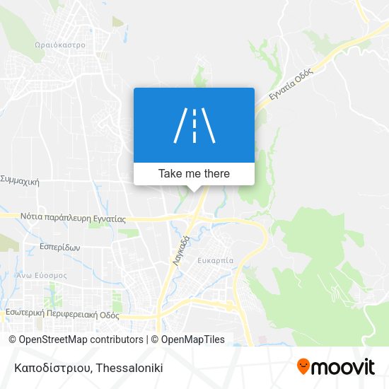 Καποδίστριου map