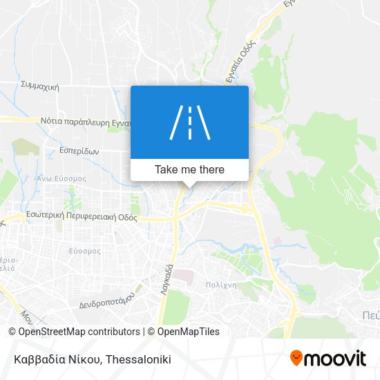 Καββαδία Νίκου map
