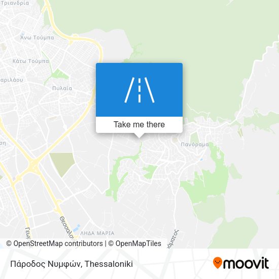 Πάροδος Νυμφών map