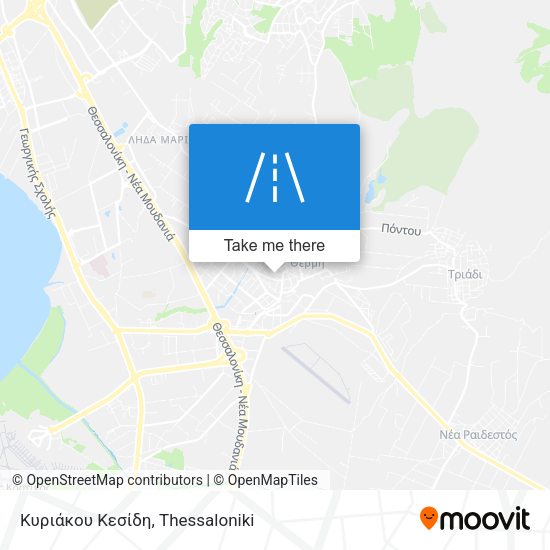 Κυριάκου Κεσίδη map