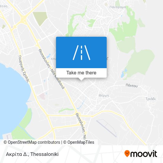 Ακρίτα Δ. map