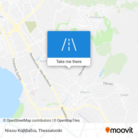 Νίκου Καββαδία map