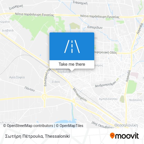Σωτήρη Πέτρουλα map