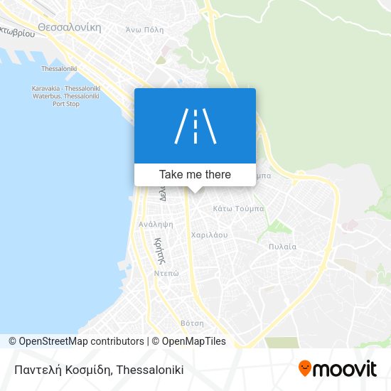 Παντελή Κοσμίδη map