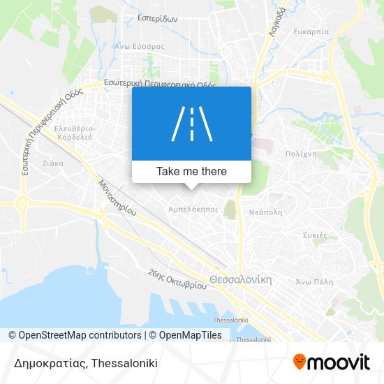 Δημοκρατίας map