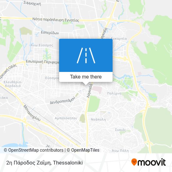 2η Πάροδος Ζαΐμη map