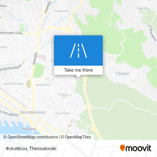 Φιλοθέου map