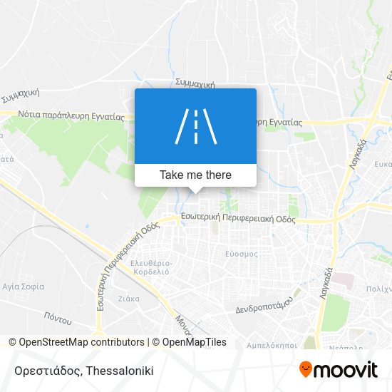 Ορεστιάδος map