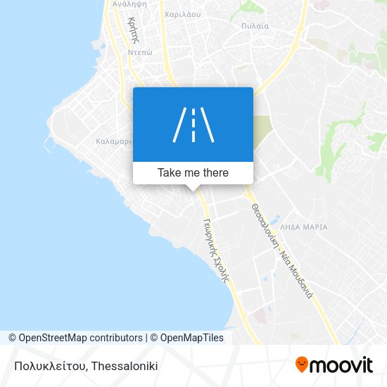 Πολυκλείτου map