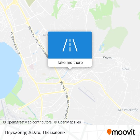 Πηνελόπης Δέλτα map