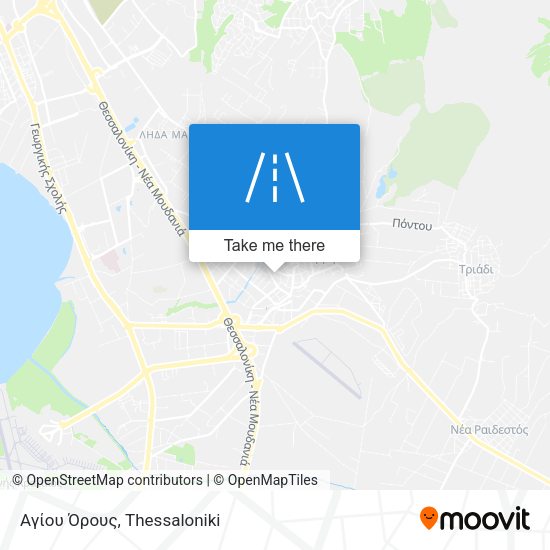Αγίου Όρους map