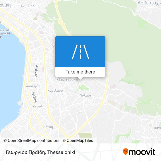 Γεωργίου Πραΐδη map