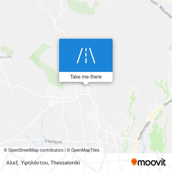 Αλεξ. Υψηλάντου map