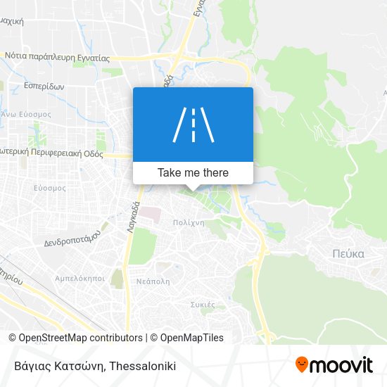 Βάγιας Κατσώνη map
