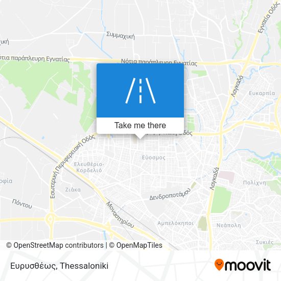 Ευρυσθέως map