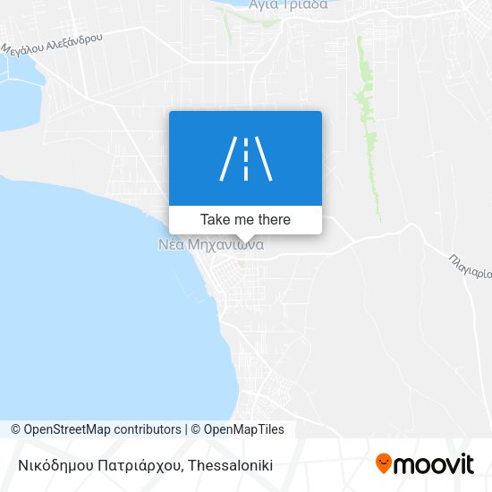 Νικόδημου Πατριάρχου map