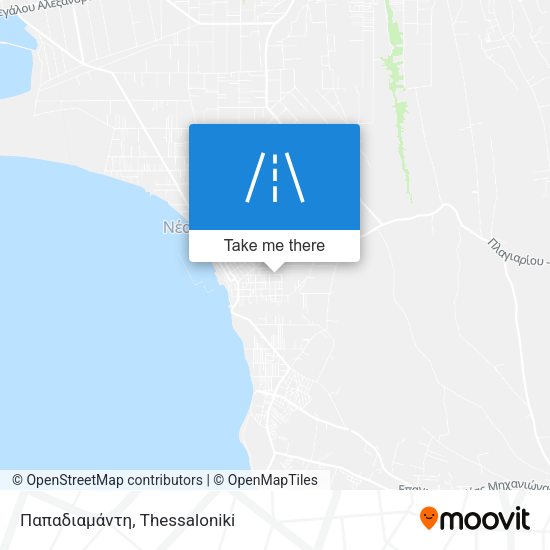 Παπαδιαμάντη map
