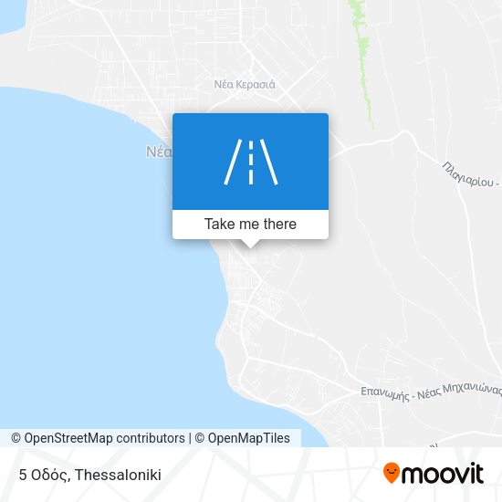 5 Οδός map