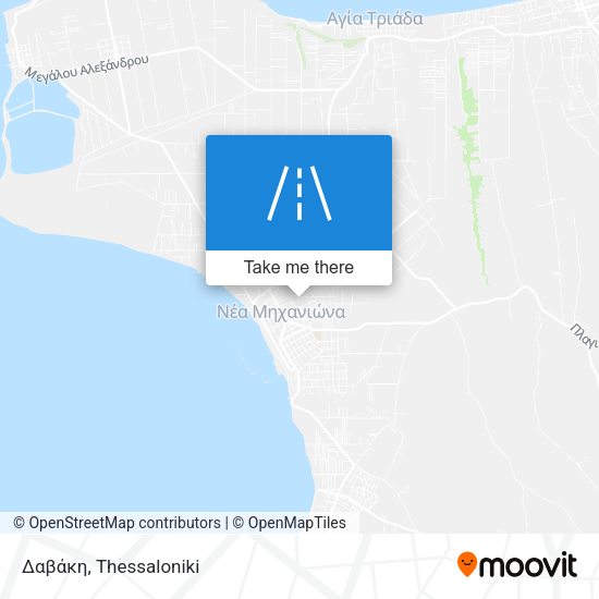 Δαβάκη map